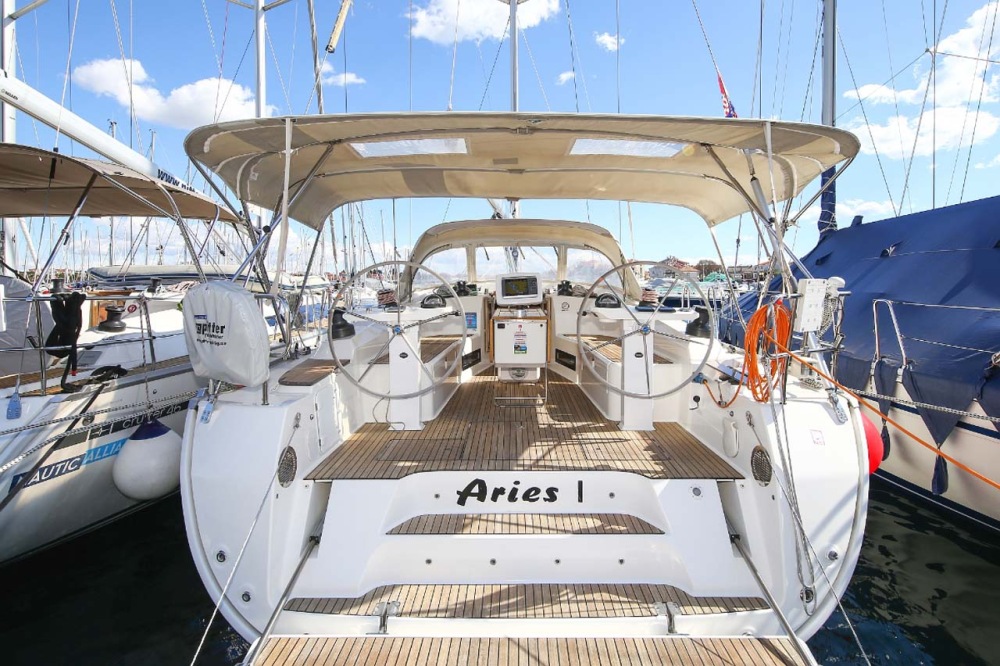 Yacht Charter Aries yacht rental price. Bavaria Cruiser 45 Sailboat charter Greece | Yacht4Less