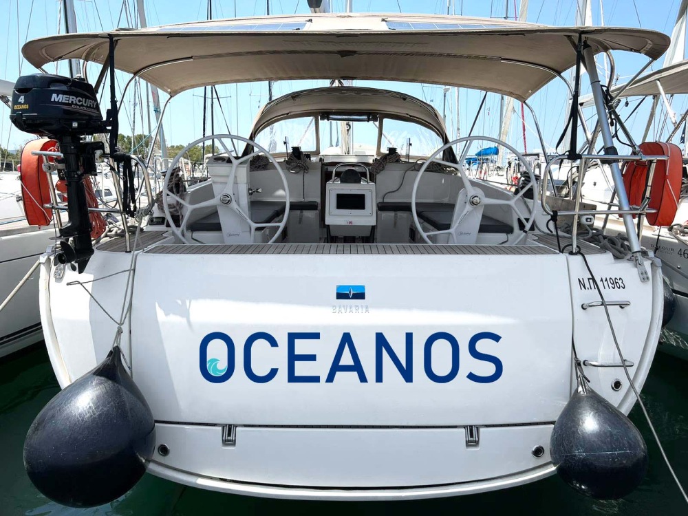 Yacht Charter Oceanos yacht rental price. Bavaria Cruiser 46 Sailboat charter Greece | Yacht4Less