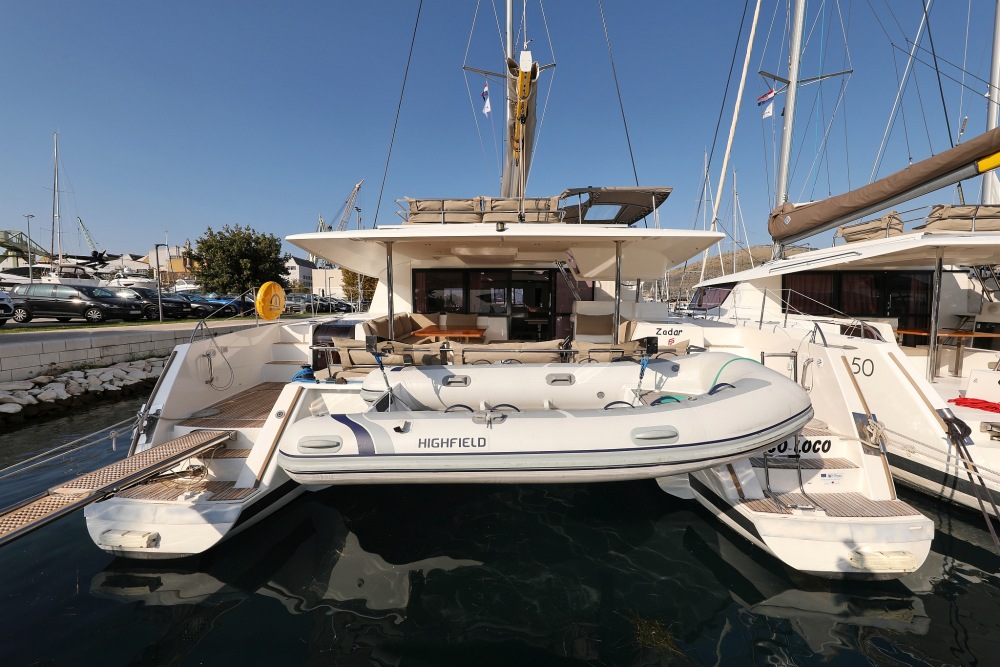 Yacht Charter Poco Loco yacht rental price. Fountaine Pajot Saba 50 Catamaran charter Croatia | Yacht4Less