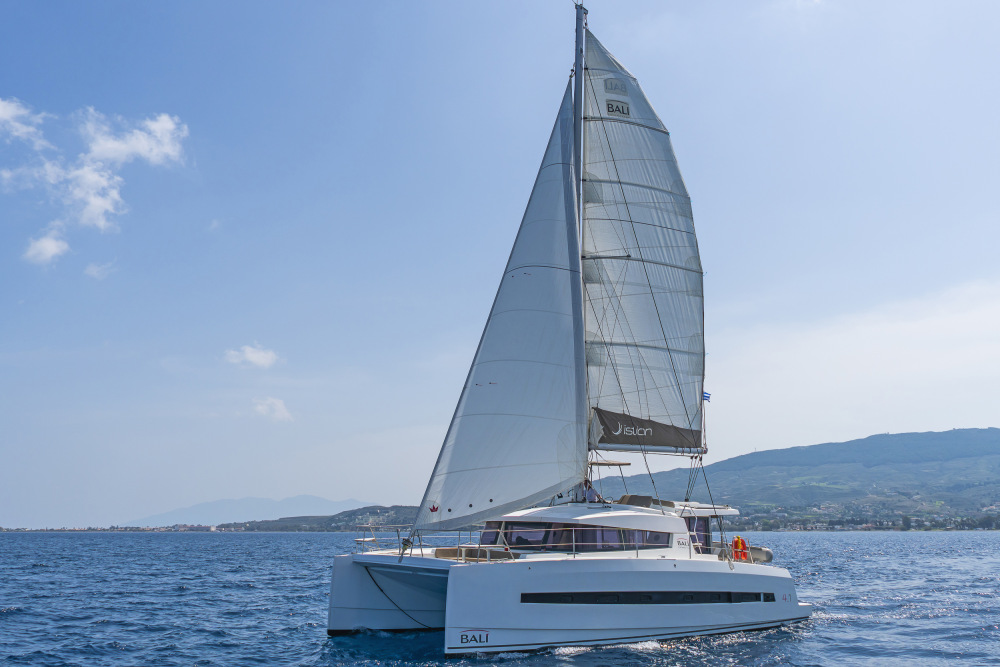 Yacht Charter Anemoskala yacht rental price. Bali 4.1 Catamaran charter Greece | Yacht4Less