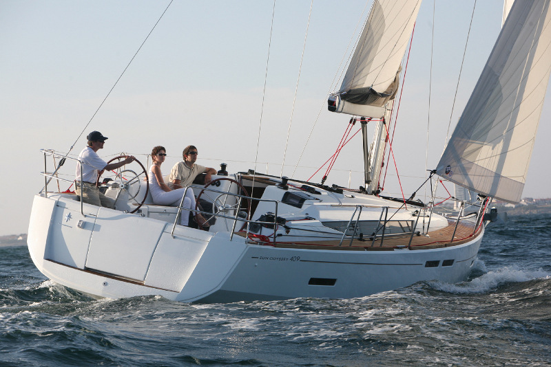 Yacht Charter Traveller yacht rental price. Sun Odyssey 409 Sailboat charter Greece | Yacht4Less
