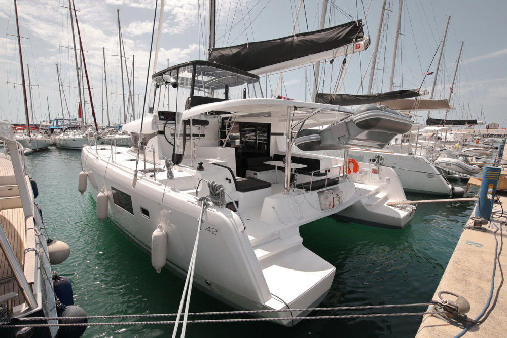 Yacht Charter Masterpiece yacht rental price. Lagoon 42 Catamaran charter Croatia | Yacht4Less